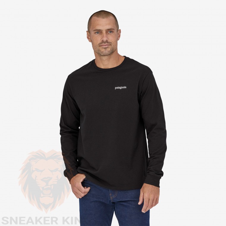 Лонгслів Patagonia long sleeve fitz roy horizons resp tee 38514BLK